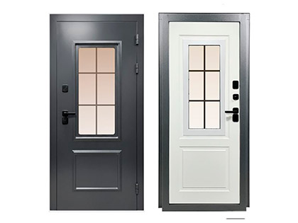 Входная дверь Винтер панорама