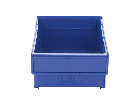 Ящик пластиковый Практик 300х185х100 синий 