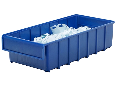 Ящик пластиковый Практик 400x185x100 синий