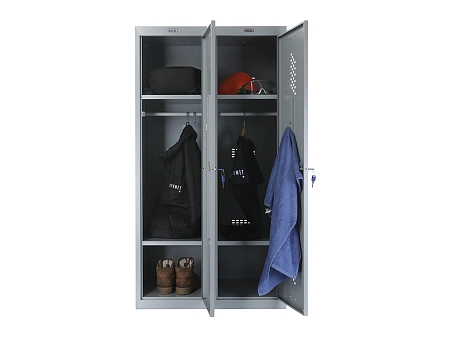 Шкаф для раздевалок усиленный ML-21-80 (1500)