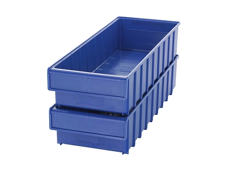Ящик пластиковый Практик 500x185x100 синий